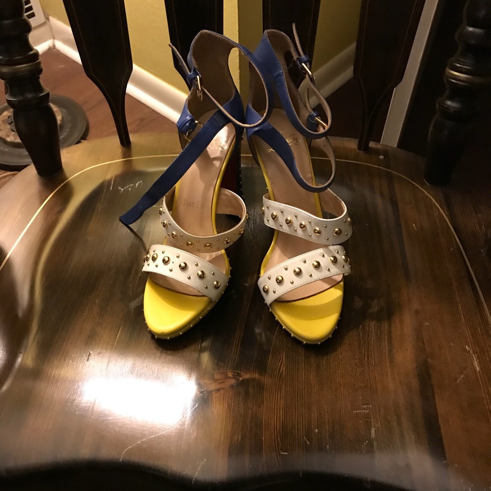 Christian Loubitan platform sandals